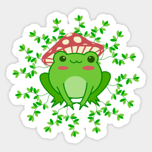 cute cute frog Sticker